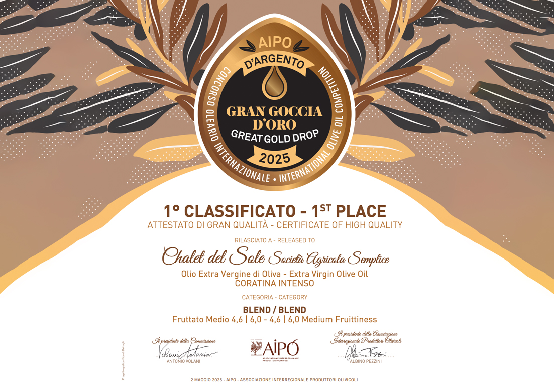 Concorso Oleario Int. AIPO dArgento 2025
