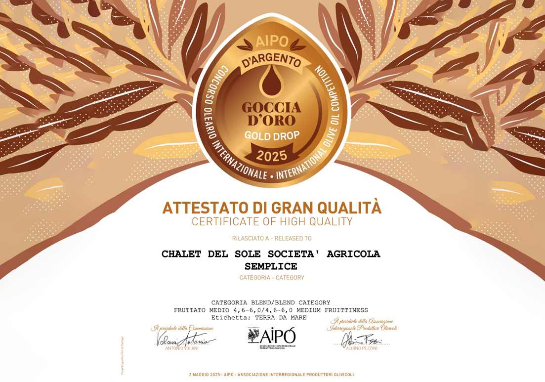 Concorso Oleario Int. AIPO dArgento 2025